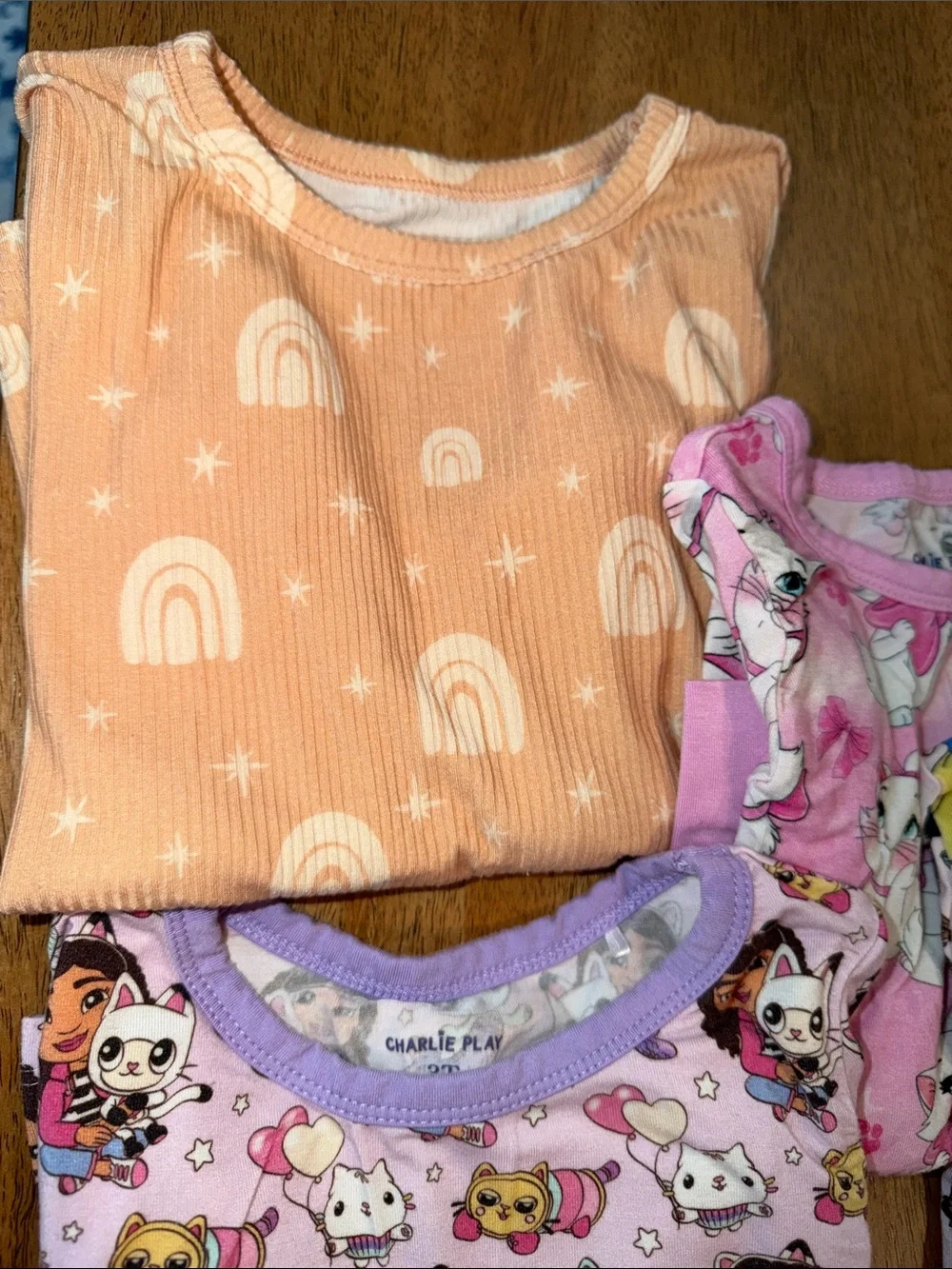 Little Snuggles/Charlie Play/Millie + Roo Long Sleeve and Pant Sets Bamboo- 3T